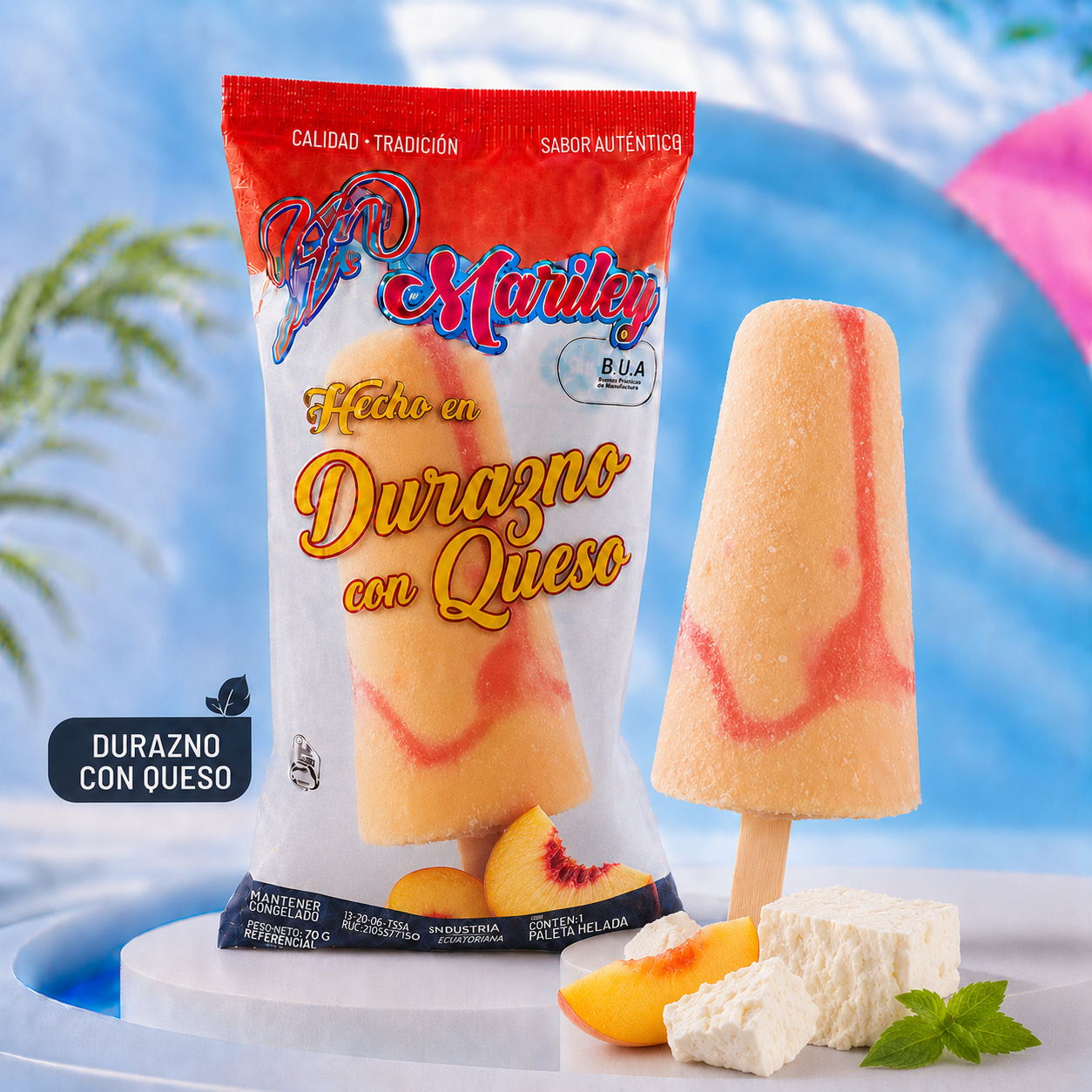 Durazno Queso